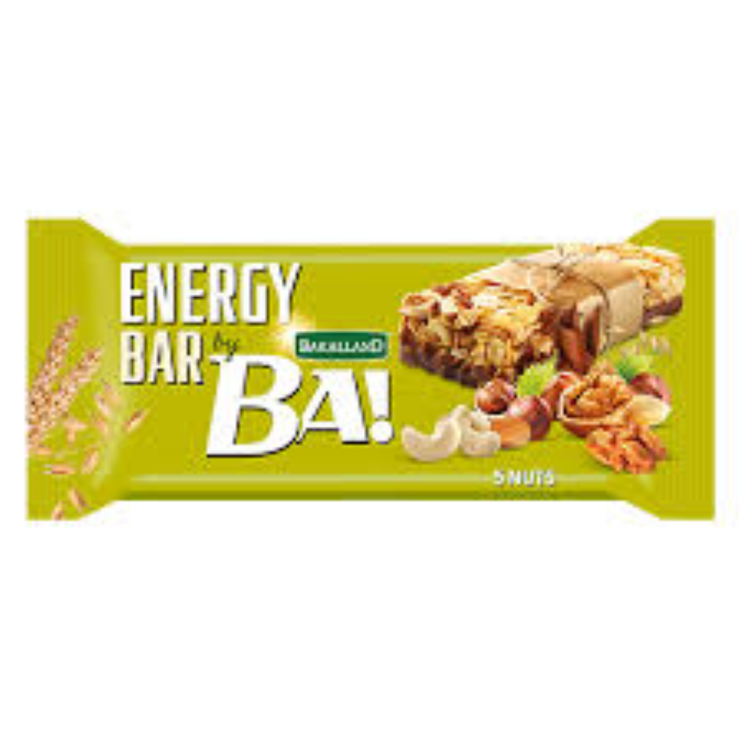 BAKALLAND BA ENERGY BAR 5 NUTS 40G